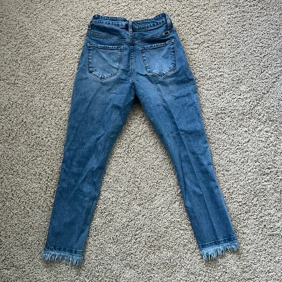 🎉HP 7/6!🎉KanCan Womens Skinny Fringe Size 5, Size 26 Jeans - Picture 5 of 6